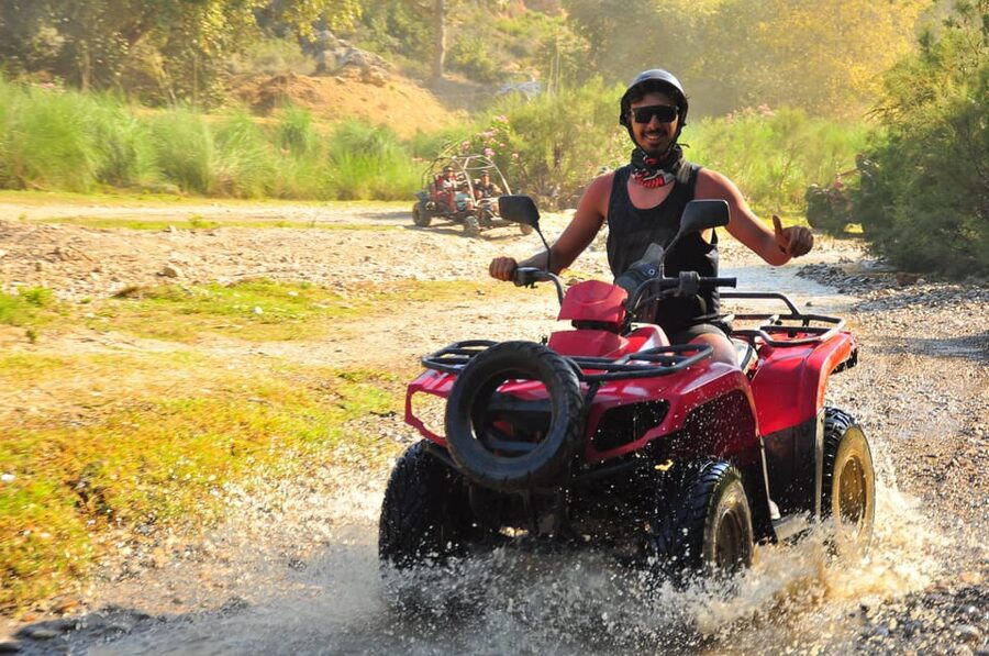 From Belek, Antalya Thrilling Quad Safari Adventure - The swimming break and what to pack