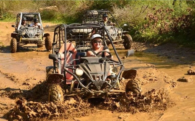 From Belek & City of Side Quad or Buggy Safari With Transfer - Choosing between a quad and a 2-seater buggy