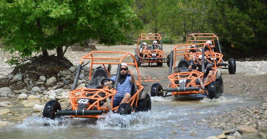 From Belek: Fully Combo Zipline, Quad Safari, Rafting, Lunch - From Belek to Köprülü Canyon