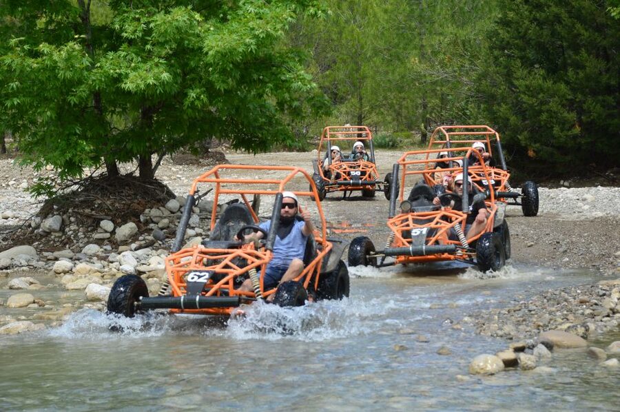 From Belek: Fully Combo Zipline, Quad Safari, Rafting, Lunch - Quad and buggy riding in the Taurus Mountains