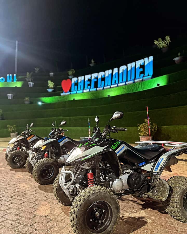From Chefchaouen: ATV-Quad Guided Tour to Akchour Waterfall - Riding from Chefchaouen toward Akchour