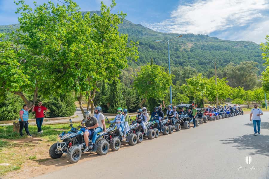 From Chefchaouen: ATV-Quad Guided Tour to Akchour Waterfall - Reaching the Akchour Waterfall area