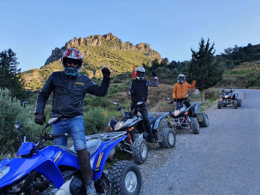 From Chefchaouen: ATV-Quad Guided Tour to Akchour Waterfall - Safety instruction before the throttle