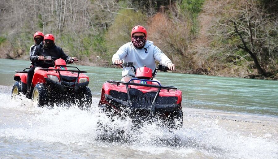 From city of Side: Taurus Mountains Quad ATV Tour - From Side to the Taurus Mountains