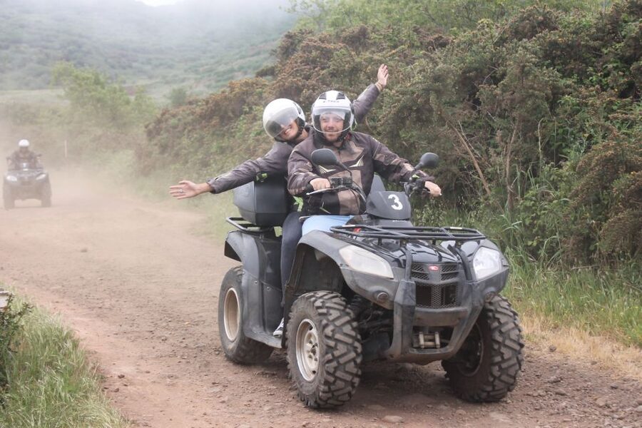 From Costa Adeje: Mount Teide Forest Off-Road Quad Bike Tour - Safety and guide support