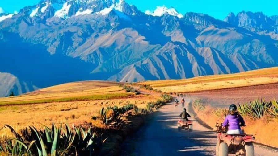 from Cusco: Atv Tour Maras, Moray, and Salt Mines - Getting picked up in Cusco