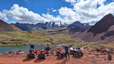 Cusco: Mountain of colors and red valley on ATVs