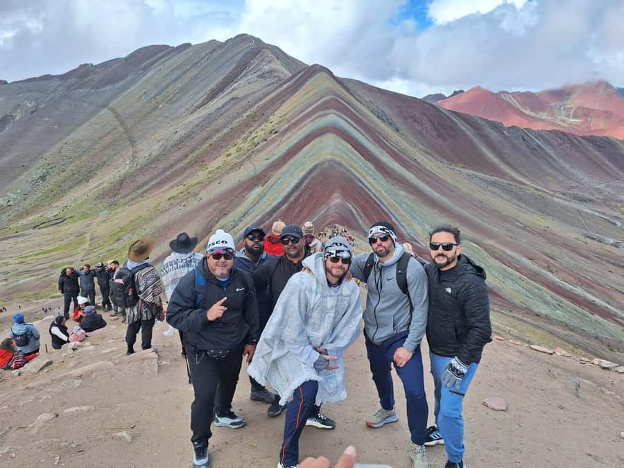 From Cusco: Mountain of colors and red valley on ATVs - The Red Valley viewpoint and its red slopes