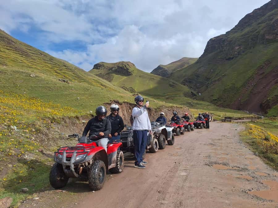 From cusco: Rainbow Mountain ATV Tour with meals - The 3:00 to 4:00 am departure from Cusco