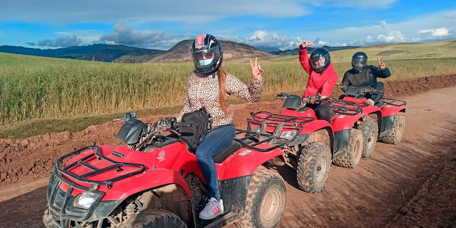 From Cuzco: Salt Mines and Moray Ruins ATV Adventure - Starting in Cusco and reaching the basecamp