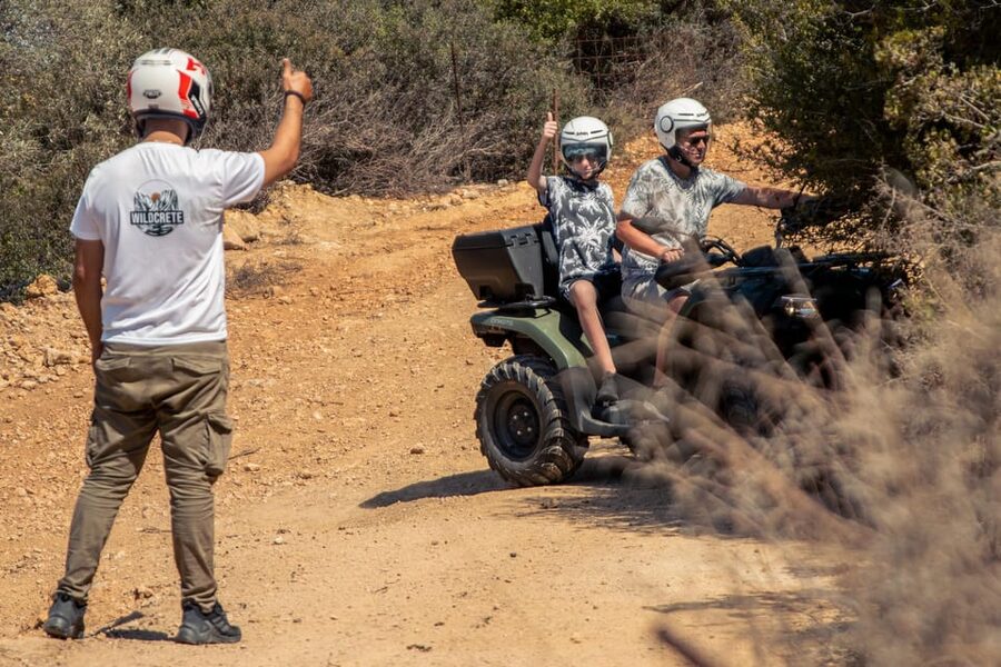 From Heraklion: Quad Safari Wild Crete Day Tour - Starting in Hersonissos with a proper safety briefing