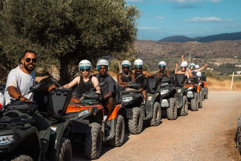 From Heraklion: Quad Safari Wild Crete Evening Tour - Finishing at Aposelemis Beach