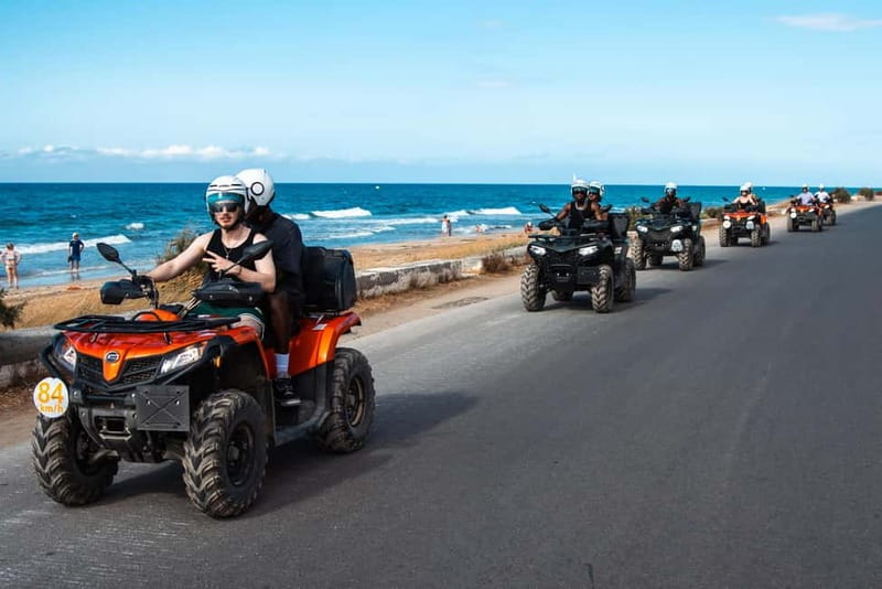 From Heraklion: Quad Safari Wild Crete Evening Tour - Getting started in Hersonissos
