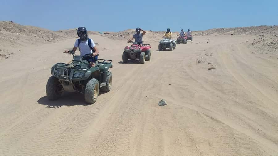 From Hurghada: Makadi Bay ATV Tour - From Hurghada to the Makadi Bay desert