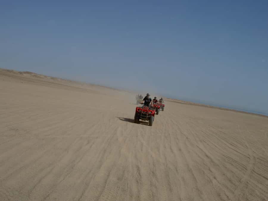 From Hurghada: Makadi Bay ATV Tour - Riding over sandbanks and desert tracks