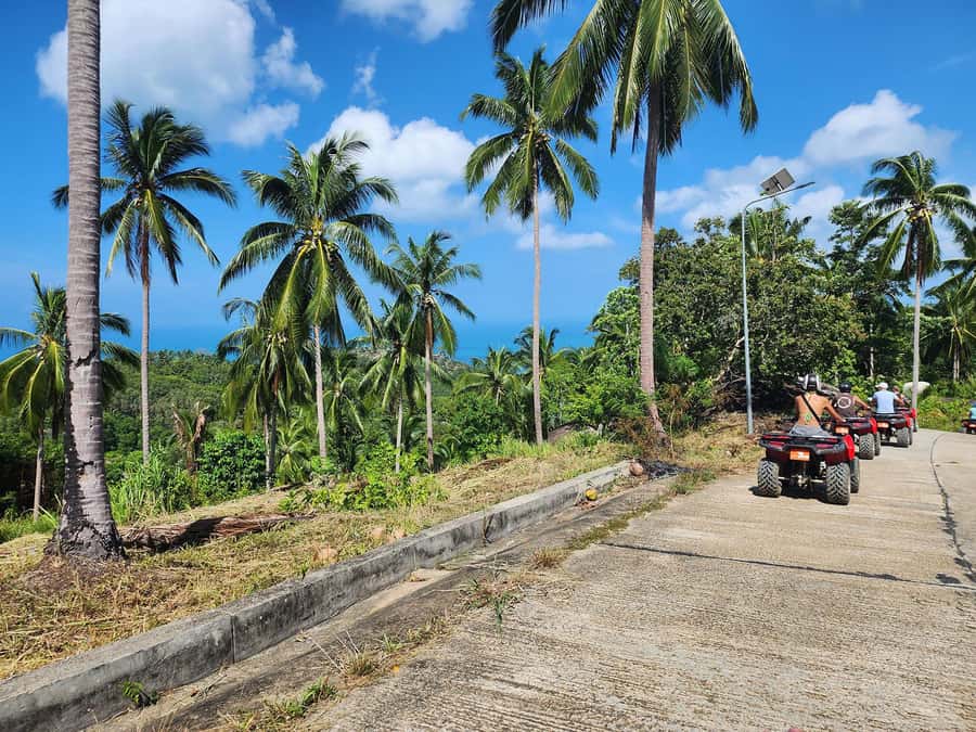 From Ko Pha Ngan: ATV Jungle Adventure Experience - How difficult is the ATV route?