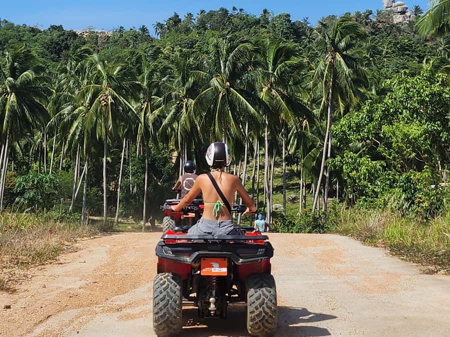 From Ko Pha Ngan: ATV Jungle Adventure Experience - Guides, training, and communication