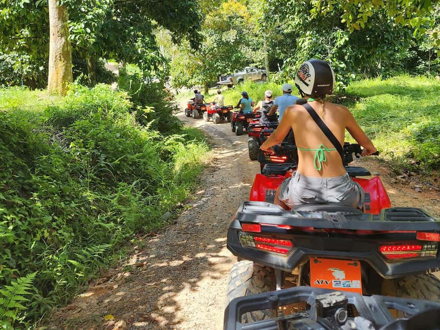 From Ko Pha Ngan: ATV Jungle Adventure Experience - ATVs, safety, and what to wear