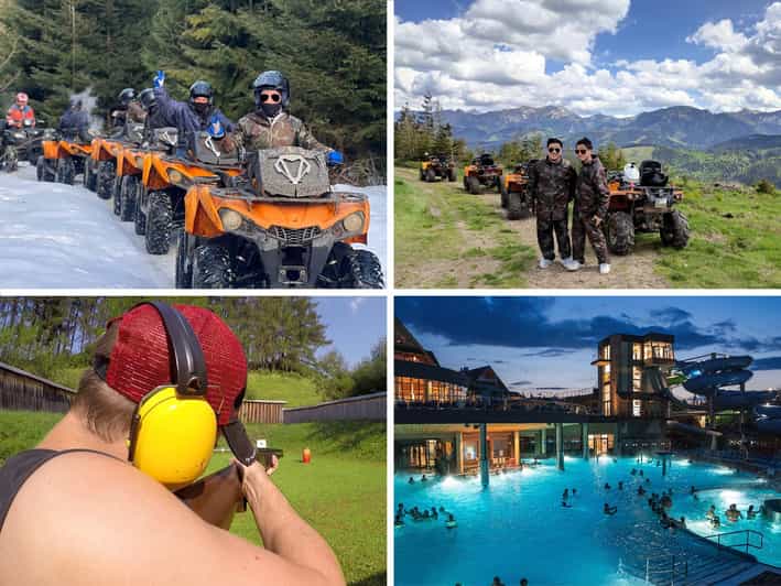 From Krakow: ATV/Snowmobile Ride, Shooting & Hot Springs - A full day from Krakow to the Tatra Mountains