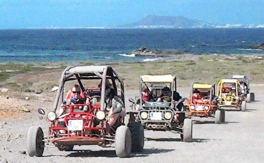 From Lanzarote: Corralejo Buggy Safari - Parque Holandes and the Don Pepe break