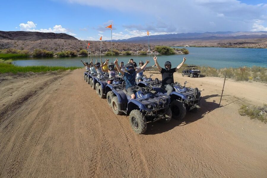 From Las Vegas: Lake Mead National Park ATV Tour with Lunch - What the ATV ride feels like