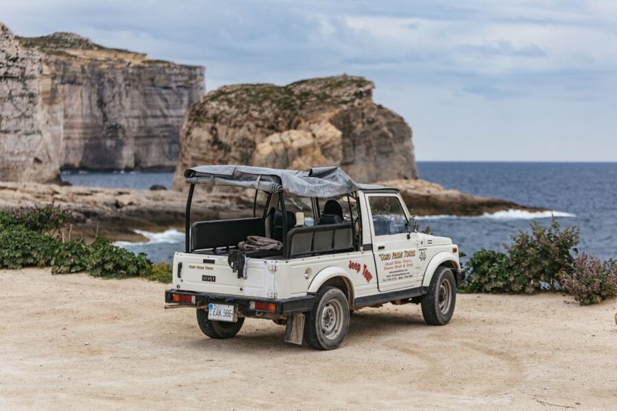 From Malta: Full-Day Gozo UTV Tour with Lunch and Boat Ride - The ferry crossing and the start of the island tour