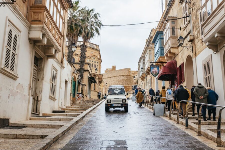From Malta: Full-Day Gozo UTV Tour with Lunch and Boat Ride - Xewkija Rotunda and the optional Ġgantija stop