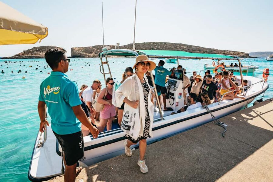 From Malta: Gozo Quad Bike Tour & Comino Boat Tour w/ Lunch - Dwejra Bay, Wied il-Mielah, and the western coast