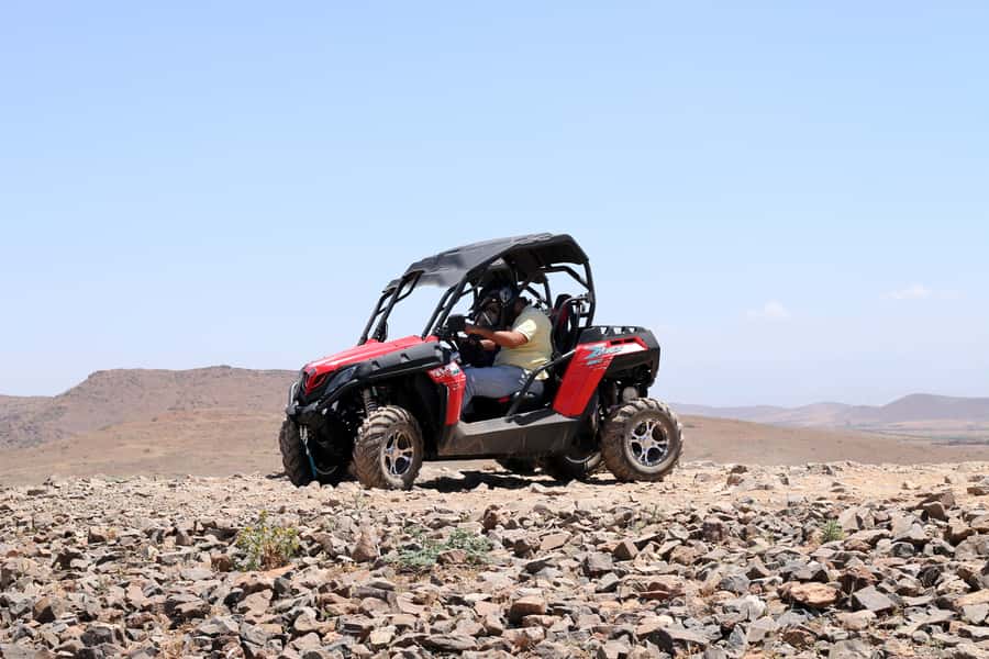 From Marakkesh: Half Day Buggy Adventure in Agafay Desert - Leaving Marrakesh for the Agafay Desert