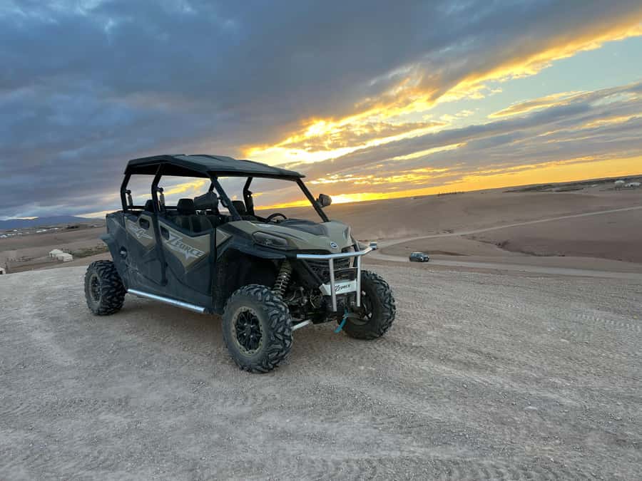 From Marrakech: 2 Hour Buggy Tour In Agafay Desert Advanture - Getting ready for the buggy ride