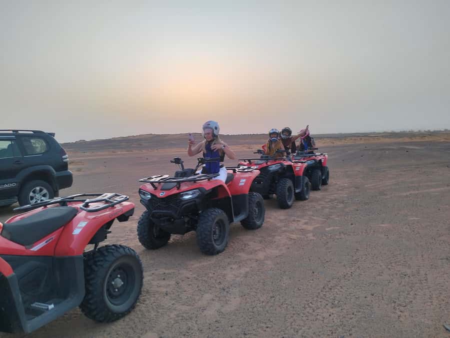 From Marrakech 3 Days Desert Merzouga with Camel & Quad bike - Guides, vehicles, and group size
