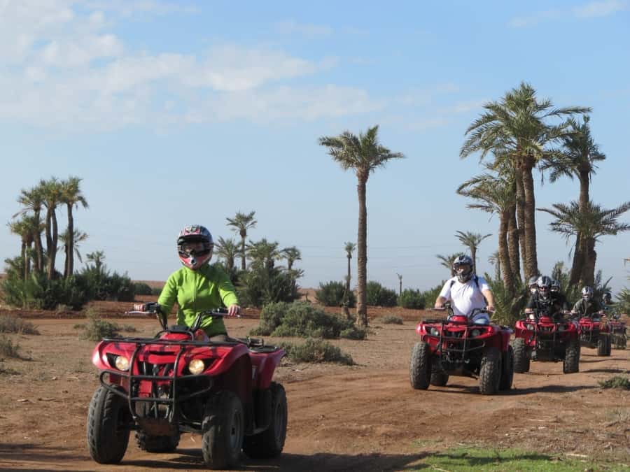 From Marrakech: Adventure Quad Ride in La Palmeraie - Leaving Marrakech for the Palmeraie