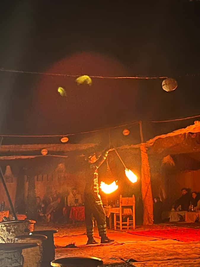 From Marrakech: Agafay Desert Buggy 1Hour & Dinner Show - Riding through Agafay at sunset