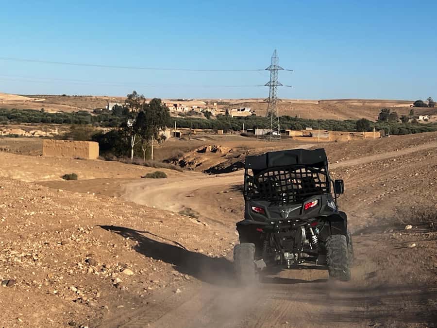From Marrakech: Agafay Desert Buggy 1Hour & Dinner Show - What the $96 price really covers