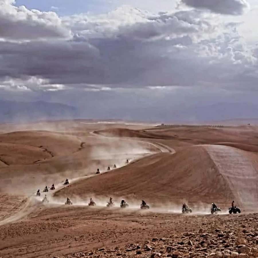 From Marrakech: Agafay Desert Dinner with Quad & Camel Ride - Camel ride or quad ride on the rocky tracks