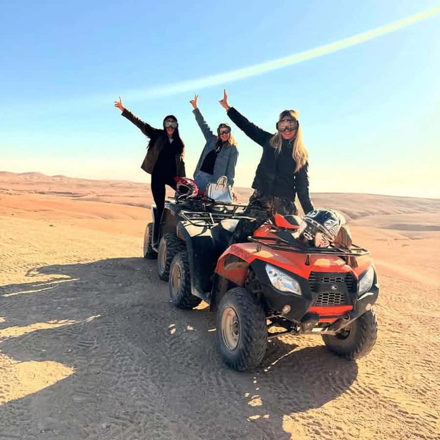From Marrakech: Agafay Desert Dinner with Quad & Camel Ride - Dinner at the desert camp