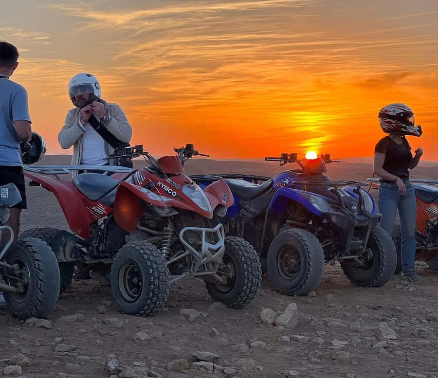 From Marrakech: Agafay Desert Quad Biking Tour with Transfer - The second route and the ride back to base