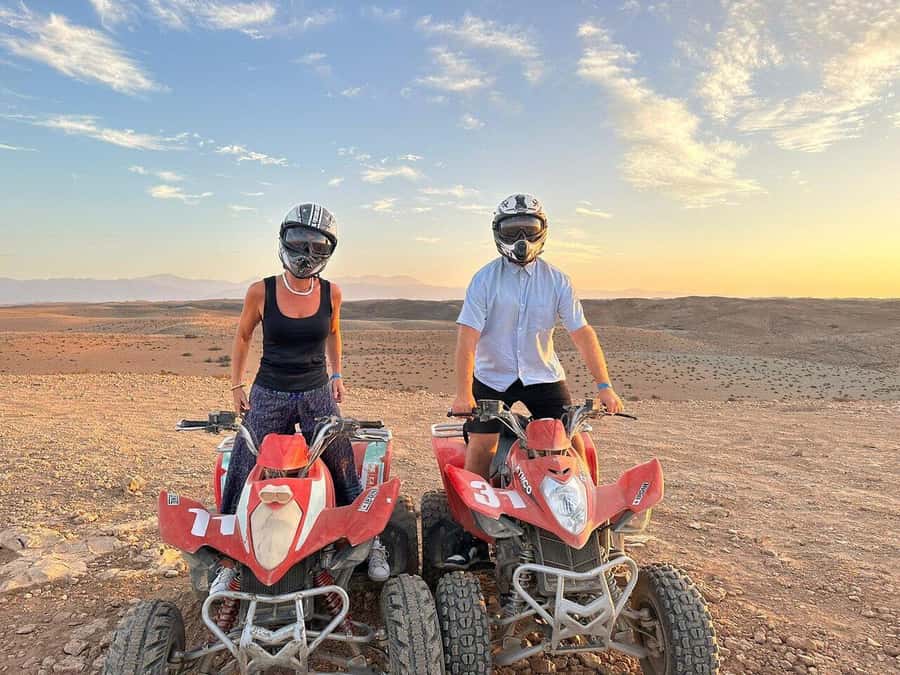 From Marrakech: ATV Quad Bike Tour in Agafay Desert - Clothing, comfort, and safety