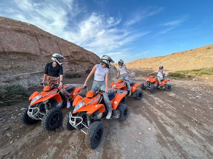 From Marrakech: ATV Quad Bike Tour in Agafay Desert - Your first ride on the quad