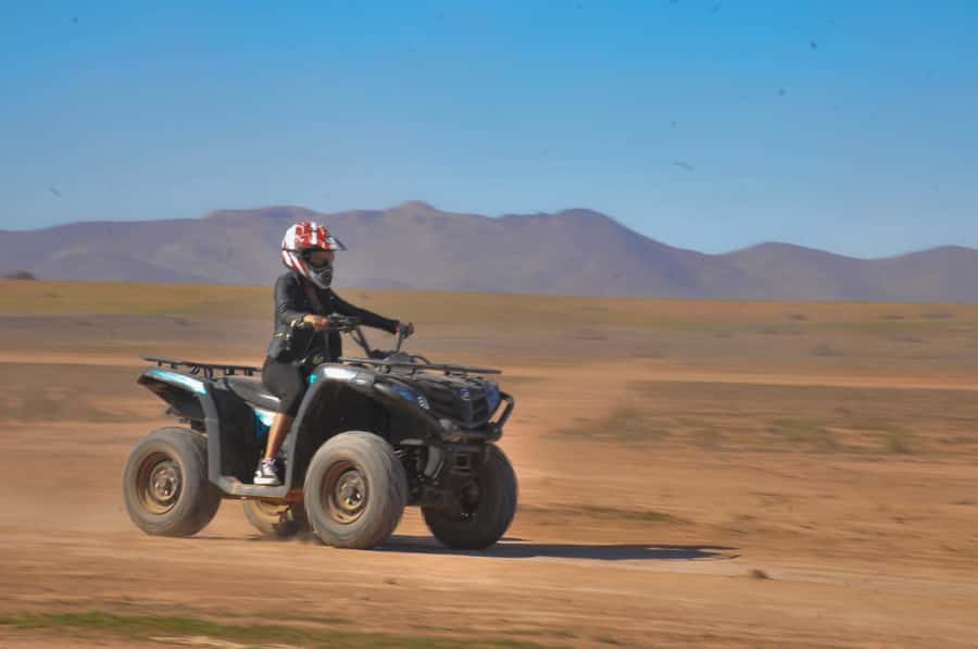 From: Marrakech: Lalla Takerkoust Lake Quad Bike Experience - Leaving Marrakech for Lalla Takerkoust