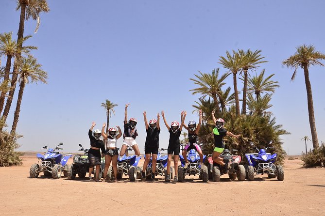 From Marrakech: Palm Grove Quad Bike and Camel Ride Tour - Getting back to Marrakech