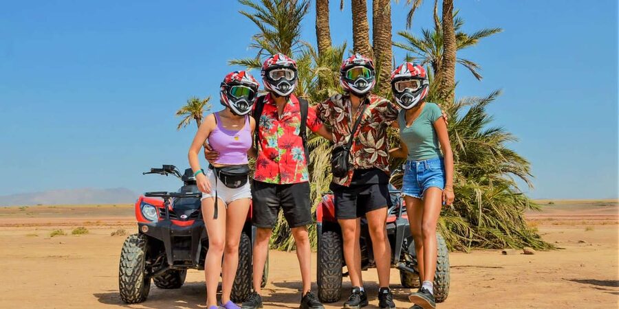 From Marrakech: Palm Grove Quad Bike Tour with Mint Tea - Who should book this ride