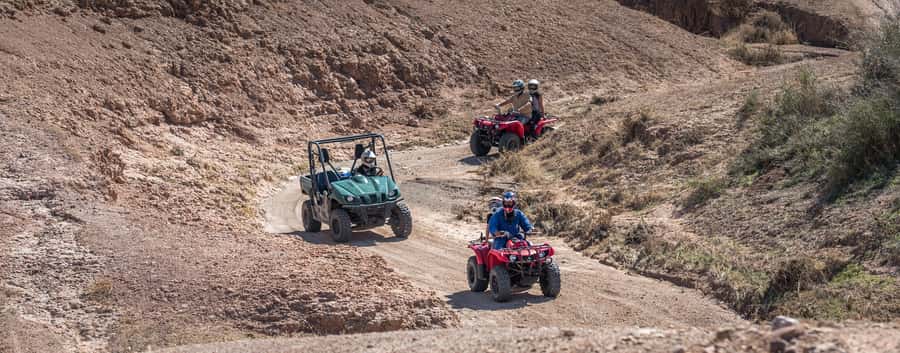 From Marrakech: Premium Agafay Desert Half-Day Quad Biking - Leaving Marrakech for Agafay’s rocky desert