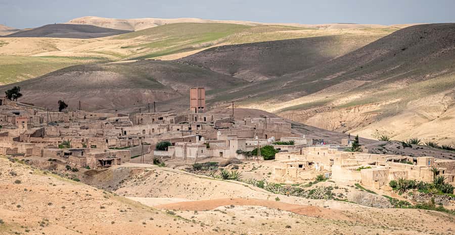 From Marrakech: Premium Agafay Desert Half-Day Quad Biking - Mint tea, pancakes, and a tent in the open country