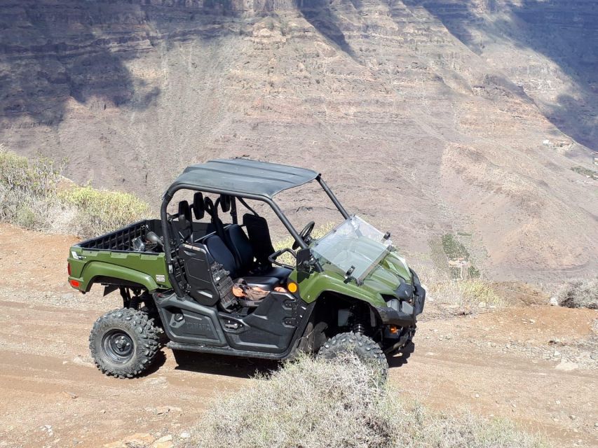From Maspalomas: Volcanic Landscapes 4-Seater Buggy Tour - Rocky tracks, sandy sections, and volcanic views