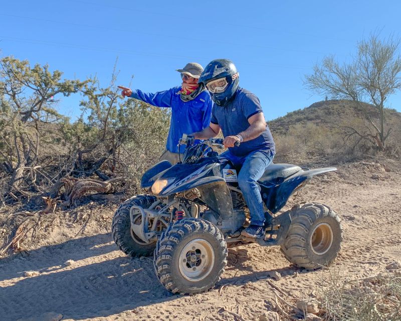 From Phoenix: Sonoran Desert Guided ATV Training - A focused hour in the Sonoran Desert