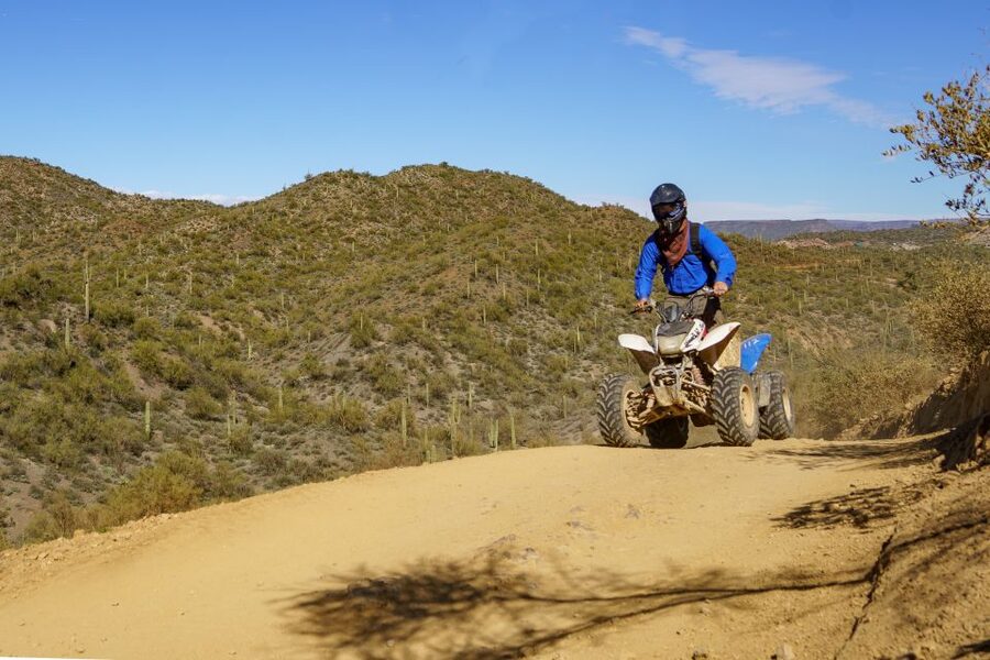 From Phoenix: Sonoran Desert Guided ATV Training - The safety briefing comes first