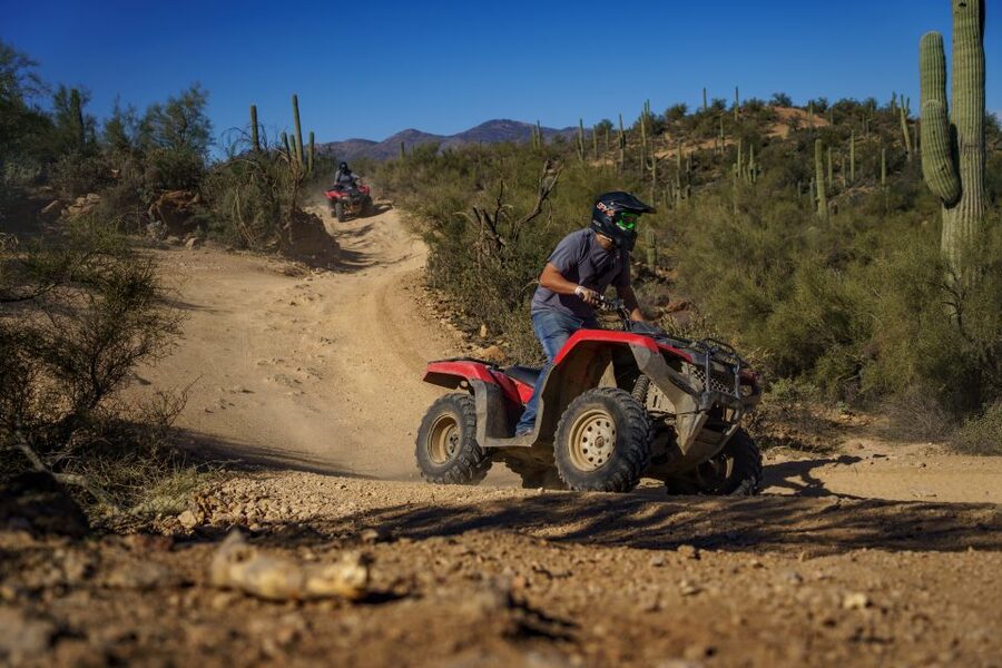 From Phoenix: Sonoran Desert Guided ATV Training - What the test course adds