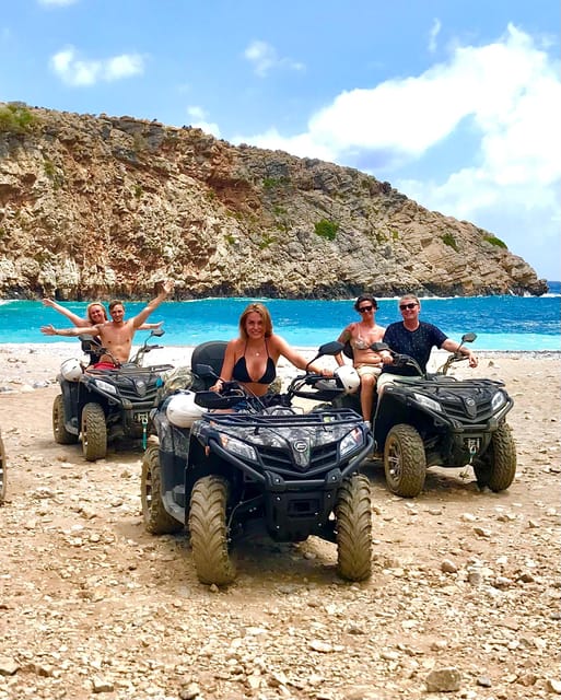 From Platanias: Quad safari with Hotel transfer - Key points to know before you book