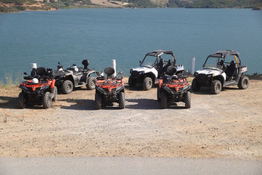 From Rethymno: Half-Day Off-Road Buggy Safari - Driving toward Maroulas Mountain